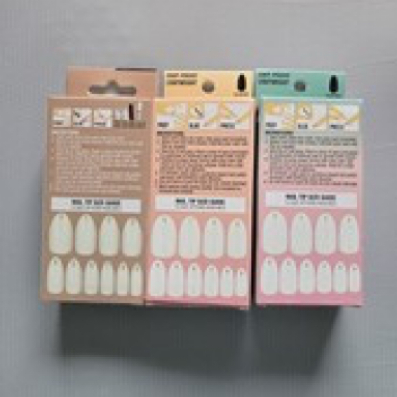 L.A. Colors Nail Frill High Gloss Artificial Nail Tip Kit 33 PC Lot of 3 - Picture 4 of 9